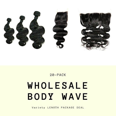 Brazilian Body Wave Variety Length Wholesale Package - Beijooo