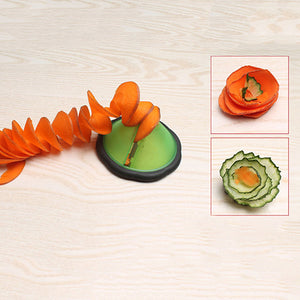 Vegetable Fruit Sharpener Peeler Carrot Cucumber Spiral Slicer Kitchen Cutter - Beijooo