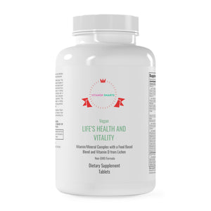 Vitamin Smarts Life's Health & Vitality Vegan (90 tablets) - Beijooo