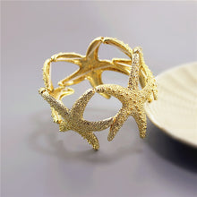 Carregar imagem no visualizador da galeria, lovish style
 jewelry lovish style
able woman gold is simple and

 easy the starfish bracelet - Beijooo