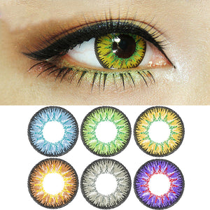 Unisex Big Eye Makeup Charming Colored Contact Lenses Beauty Cosmetic Tool - Beijooo
