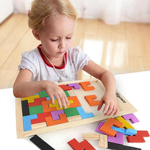 Load image into Gallery viewer, Kids Children Tangram Brain Teaser Wooden Puzzle Tetris Toy Game Educational Toy - Beijooo