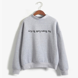 Ariana Grande warm sweater
 No Tears Left To Cry hoody
 young lady
 design
 Harajuku God Is A Woman warm sweater
s Pullover Cewneck Warm Tops - Beijooo