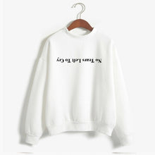 Load image into Gallery viewer, Ariana Grande warm sweater
 No Tears Left To Cry hoody
 young lady
 design
 Harajuku God Is A Woman warm sweater
s Pullover Cewneck Warm Tops - Beijooo