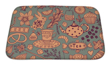 Load image into Gallery viewer, Bath Mat, Teasweets Doodle Pattern Copy That Square To The Side - Beijooo