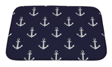 Carregar imagem no visualizador da galeria, Bath Mat, Sea Style Pattern With Anchors - Beijooo