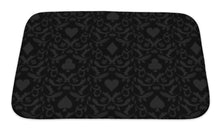 Load image into Gallery viewer, Bath Mat, Luxury Black Poker With Card Symbols - Beijooo