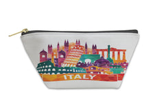 Load image into Gallery viewer, Accessory Pouch, Italy Skyline Illustration - Beijooo