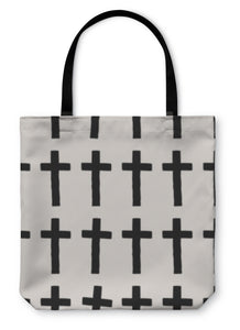 Tote Bag, Cross Pattern - Beijooo