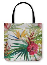 Load image into Gallery viewer, Tote Bag, Tropical Pattern - Beijooo