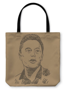 Tote Bag, Elon Musk Business Magnate And Inventor - Beijooo