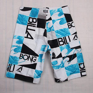 Mens minis Surf Board minis sunny season gaming Beach Homme Bermuda mini Pants speedy-drying
 Silver Boardminis - Beijooo