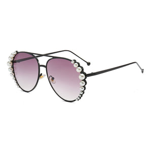Personality pearls
s
 Sunglasses young wemon
 lovish style
 Sunglasses Driving Sunglasses Ocean Sheet Glasses - Beijooo