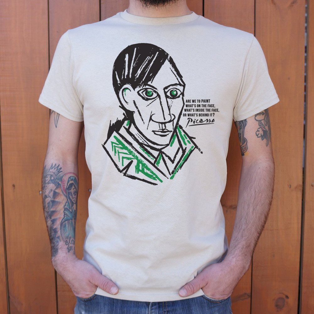 Pablo Picasso Quote T-Shirt (Mens) - Beijooo