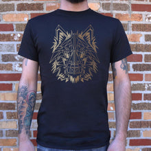 Load image into Gallery viewer, Polygon Wolf T-Shirt (Mens) - Beijooo