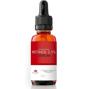 Anti Wrinkle Firming Age Defying Repair Treatment Retinol Serum 2.5% with Hyaluronic Acid + Jojoba Oil + Vitamin E and Green Tea - 5ML, 10ML, 30ML - Beijooo