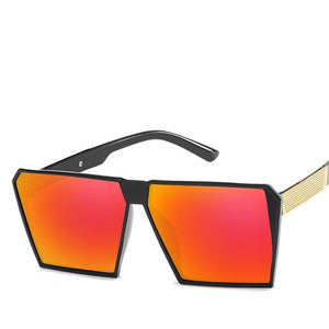 Square plus size Sunglasses  
 with reflection
 Sunglasses Men young lady
 Sunglasses - Beijooo