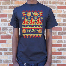 Load image into Gallery viewer, Ugly Pizza Sweater T-Shirt (Mens) - Beijooo