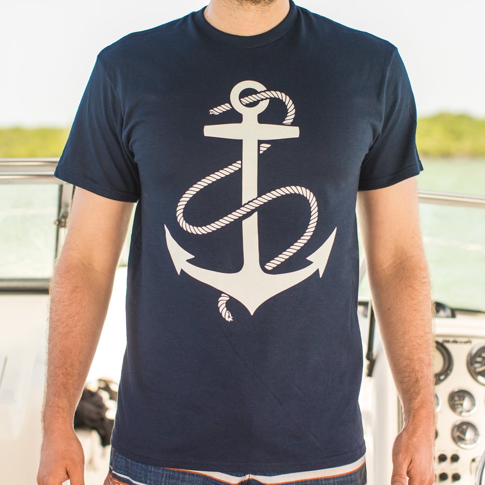 Anchors Aweigh T-Shirt (Mens) - Beijooo