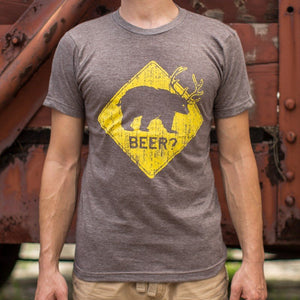 Beer ? Bear T-Shirt (Mens) - Beijooo