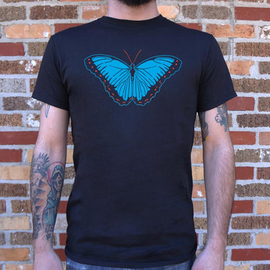 Blue Morpho Butterfly T-Shirt (Mens) - Beijooo