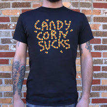 Load image into Gallery viewer, Candy Corn Sucks T-Shirt (Mens) - Beijooo