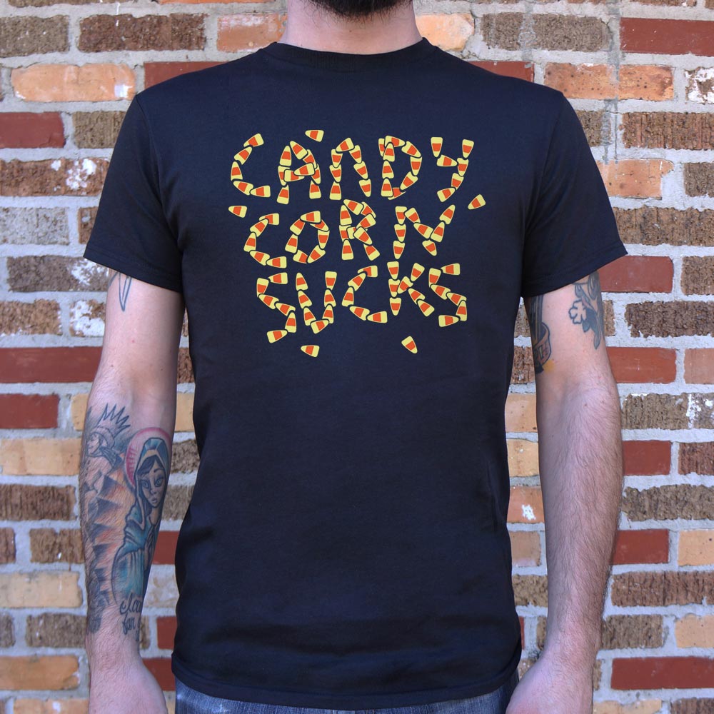Candy Corn Sucks T-Shirt (Mens) - Beijooo