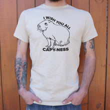 Load image into Gallery viewer, I Wish You All Capyness T-Shirt (Mens) - Beijooo