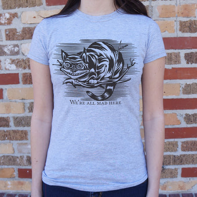 Cheshire Cat Madness T-Shirt (Ladies) - Beijooo
