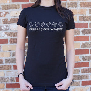 Choose Your Weapon T-Shirt (Ladies) - Beijooo