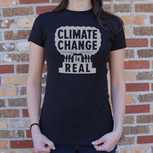 Carregar imagem no visualizador da galeria, Climate Change Is Real T-Shirt (Ladies) - Beijooo