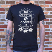 Carregar imagem no visualizador da galeria, Coffee &amp; Contemplation T-Shirt (Mens) - Beijooo