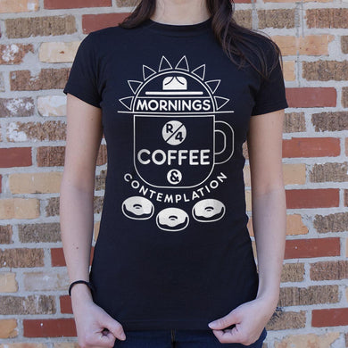 Coffee & Contemplation T-Shirt (Ladies) - Beijooo