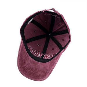 cotton

 baseball cap headdress
 for young lady
 men high quality
 dad headdress
  
 YORK embroider
 letter open air exercise caps - Beijooo