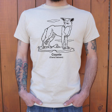 Coyote Canis Latrans T-Shirt (Mens) - Beijooo