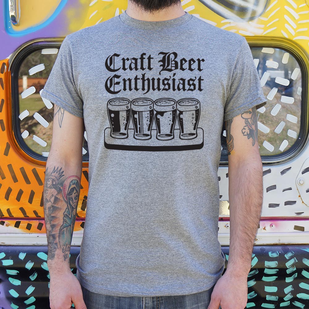 Craft Beer Enthusiast T-Shirt (Mens) - Beijooo
