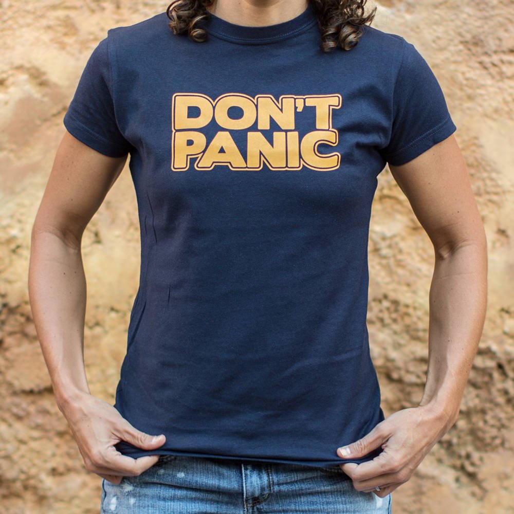 Don't Panic T-Shirt (Ladies) - Beijooo
