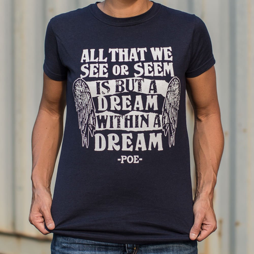 All That We See Or Seem Is But A Dream Within A Dream T-Shirt (Ladies) - Beijooo
