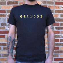Load image into Gallery viewer, Eclipse Moon Phases T-Shirt (Mens) - Beijooo