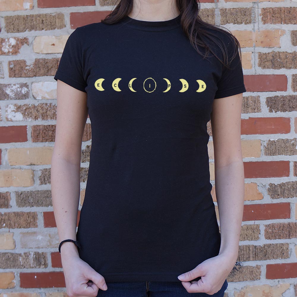 Eclipse Moon Phases T-Shirt (Ladies) - Beijooo