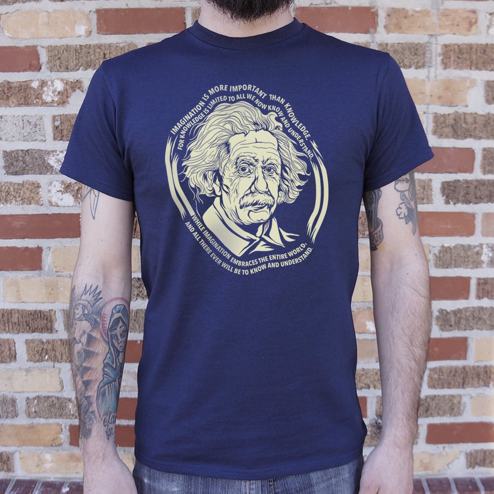 Einstein's Imagination T-Shirt (Mens) - Beijooo