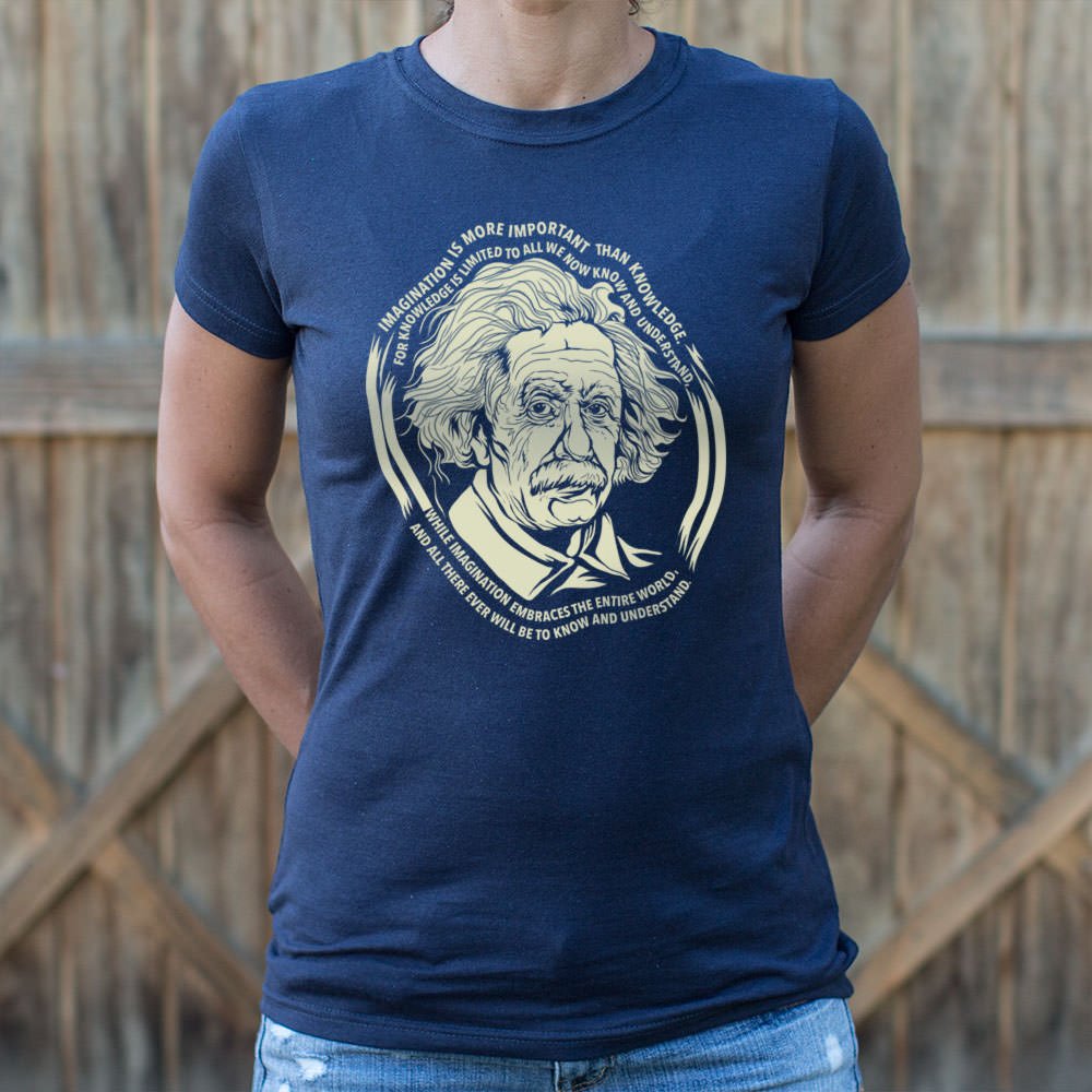 Einstein's Imagination T-Shirt (Ladies) - Beijooo