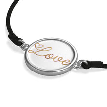 Carregar imagem no visualizador da galeria, Love Charm - Pendant Cord Bracelet - Beijooo
