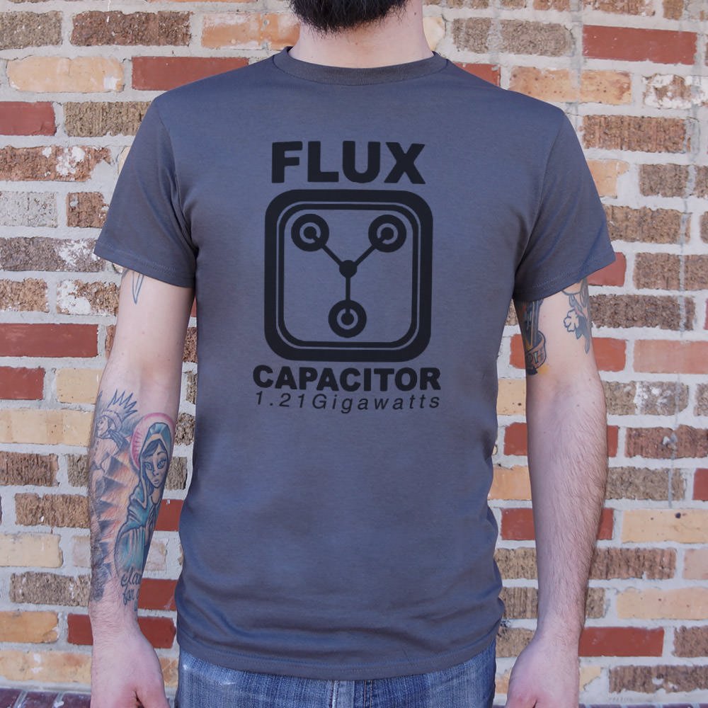 Flux Capacitor 1.21 Gigawatts T-Shirt (Mens) - Beijooo
