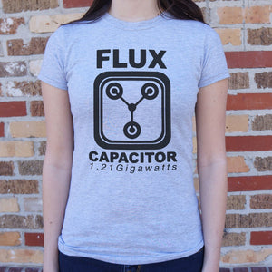 Flux Capacitor 1.21 Gigawatts T-Shirt (Ladies) - Beijooo