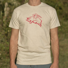 Load image into Gallery viewer, Flying Pig T-Shirt (Mens) - Beijooo