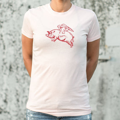 Flying Pig T-Shirt (Ladies) - Beijooo