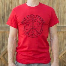 Load image into Gallery viewer, Give Pizza Chance T-Shirt (Mens) - Beijooo