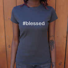 Load image into Gallery viewer, Hashtag Blessed T-Shirt (Ladies) - Beijooo