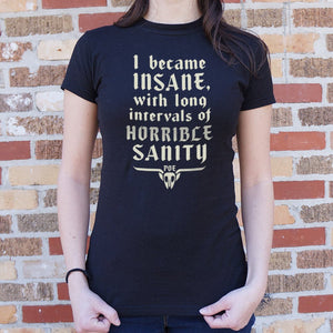 Horrible Sanity T-Shirt (Ladies) - Beijooo